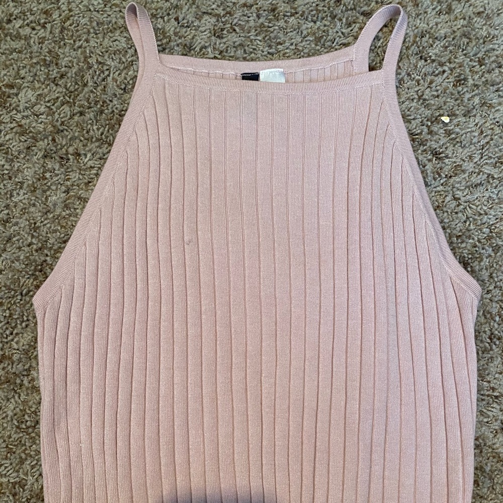 Pink crop top